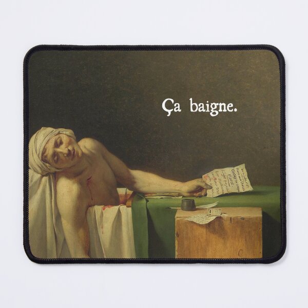 Item preview, ça baigne designed and sold by tinyrobespierre.