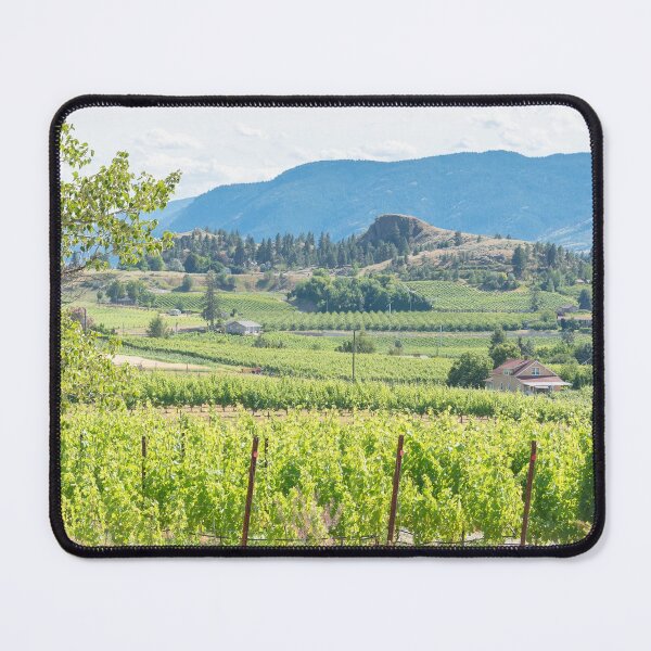 Item preview, Summertime View of Naramata Bench Vineyards - Okanagan Valley designed and sold by Amy Mitchell.