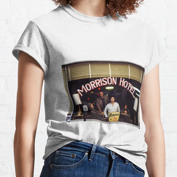 Vintage The Doors Morrison Hotel Liquid Blue t-shirt Kleding Gender-neutrale kleding volwassenen Tops & T-shirts T-shirts T-shirts met print 