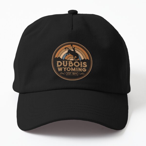Dubois, Wyoming Retro Wild West Cowboy Dad Hat