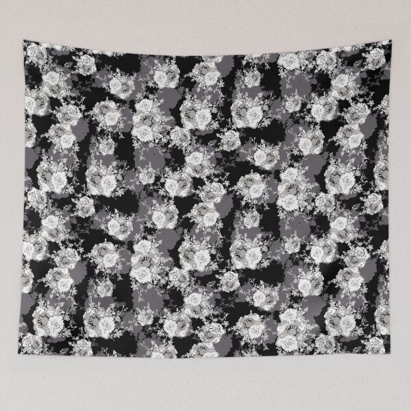 Item preview,  luxurious gray flowers designed and sold by wsdsn.