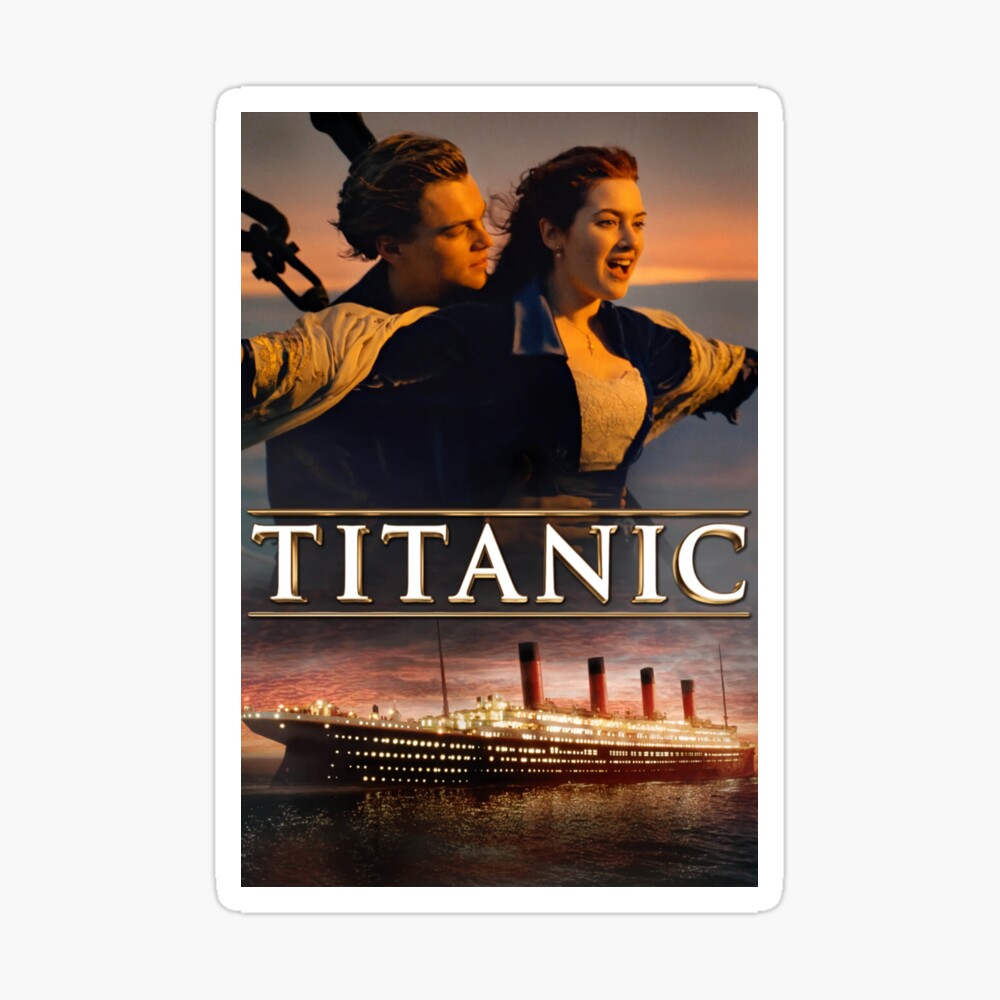 Øst Timor kanal lavendel Movies You Titanic Poster - " Poster for Sale by endasebama | Redbubble