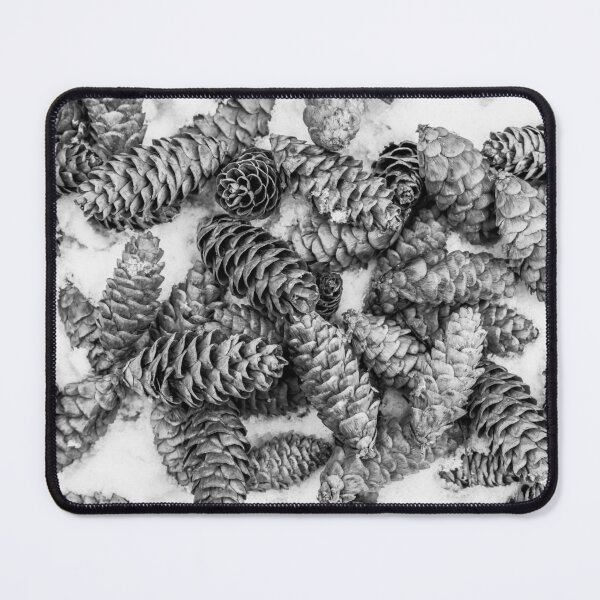 Item preview, Spruce Cones on Fresh Snow designed and sold by Amy Mitchell.
