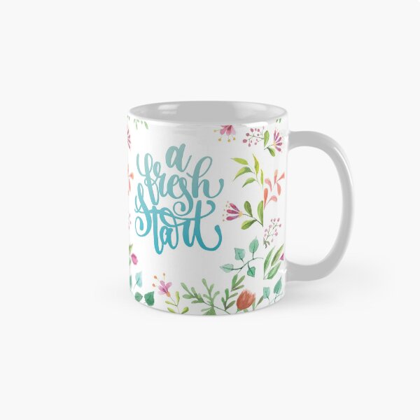 Item preview, Every new day is a fresh start - Watercolor designed and sold by amazingjoy.