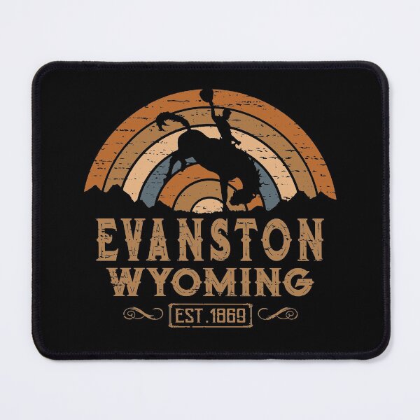 Item preview, Evanston, Wyoming Retro Wild West Cowboy designed and sold by NoBonesLife.