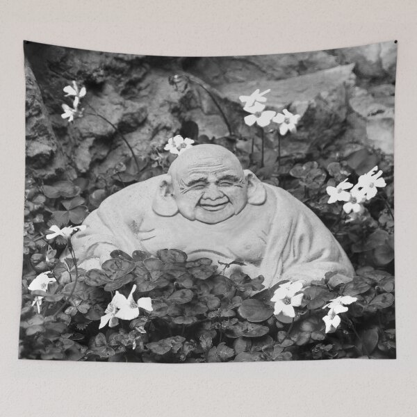 Item preview, Flowers Around Buddha designed and sold by heatherfriedman.