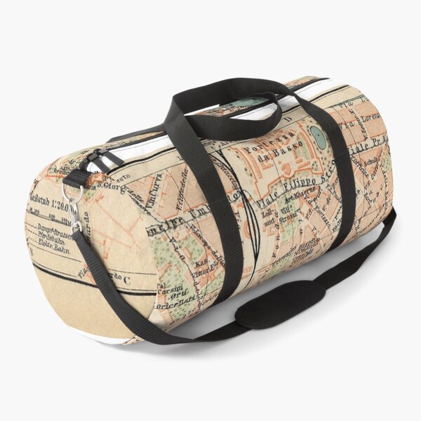 Item preview, Florence Map 1896 designed and sold by abbazabba.