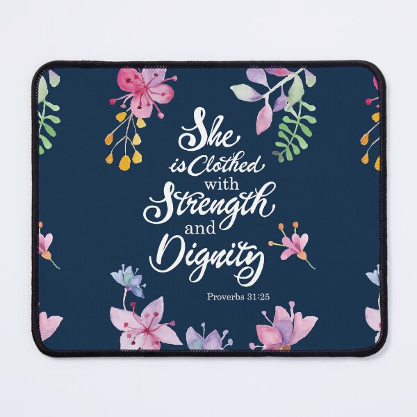 Item preview, She Is Clothed With Strength And Dignity designed and sold by amazingjoy.