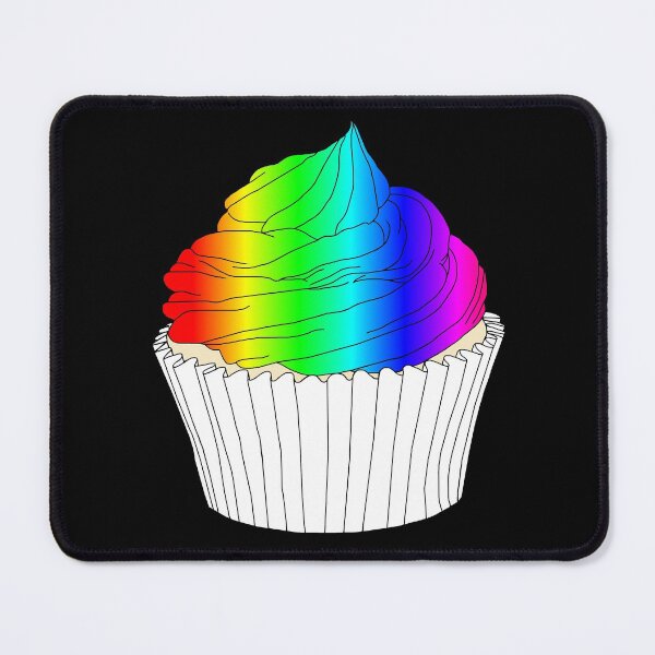 Item preview, Colorful Rainbow Cupcake designed and sold by Deborah Camp.