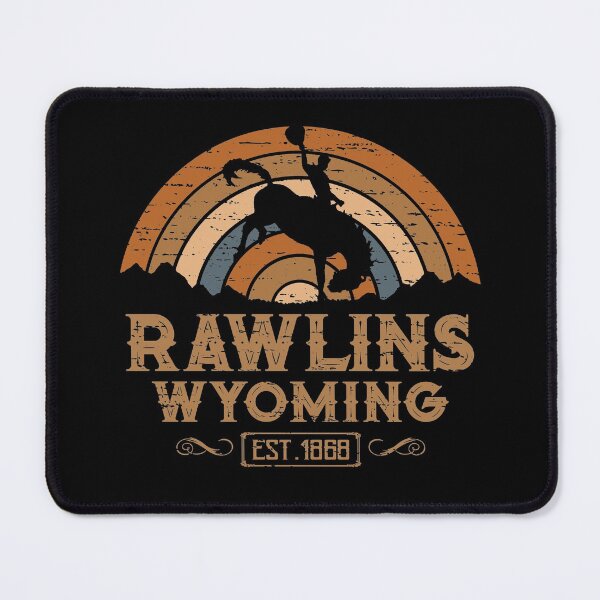 Item preview, Rawlins, Wyoming Retro Wild West Cowboy designed and sold by NoBonesLife.