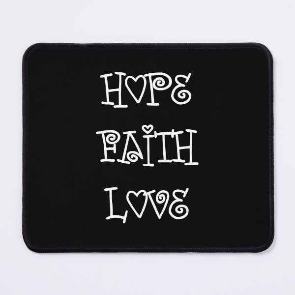 Item preview, Hope Faith Love - white, Kindness designed and sold by JRice66.