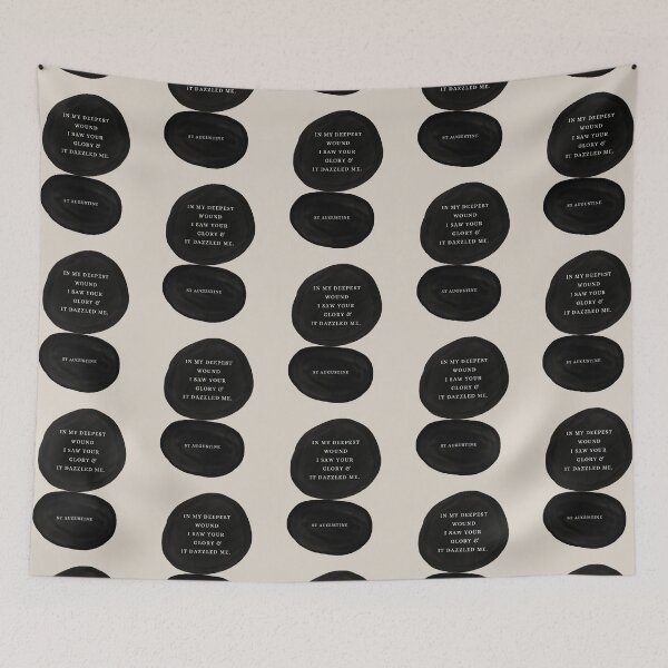 Item preview, Deepest Wound- Augustine quote designed and sold by sskurian.