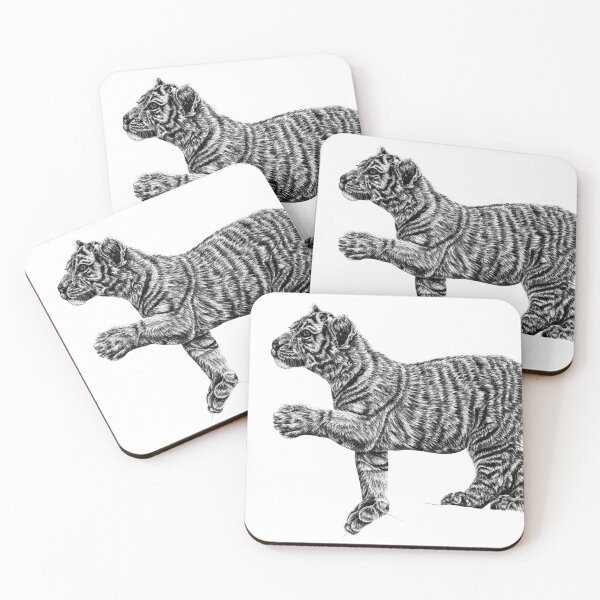 Item preview, Amur tiger cub designed and sold by LorenDowding.