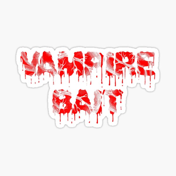 Misfits vinyl sticker decal bumper laptop red blood drip clear splatter 