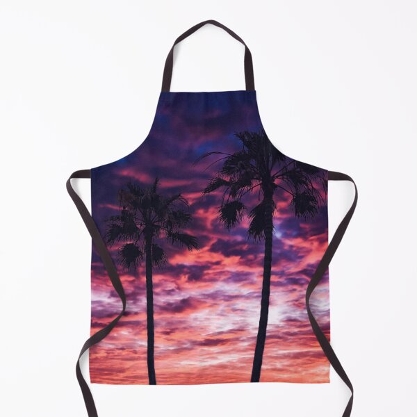 Item preview, Palm Tree On Pink Coral and Purple Summer Sunset designed and sold by SoniaGreenwood.