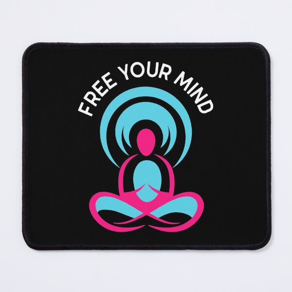 Item preview, Free Your Mind Meditation Design designed and sold by OnyxMoonDesigns.