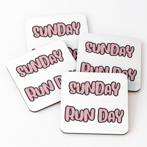 Item preview, Sunday Run Day designed and sold by AtticTraffic.
