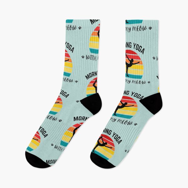 Artikelvorschau, Morgen Yoga mit meinem Miau entworfen und verkauft von Pea Fitness.