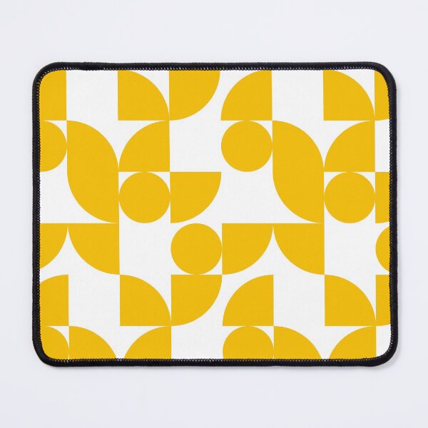 Item preview, Mid Century Modern Geometric Yellow Design designed and sold by KarolinaPaz.