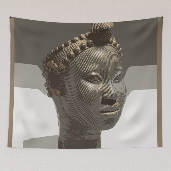 Item preview, African Culture Art Queen Mask designed and sold by Mompreneur and Daughter.