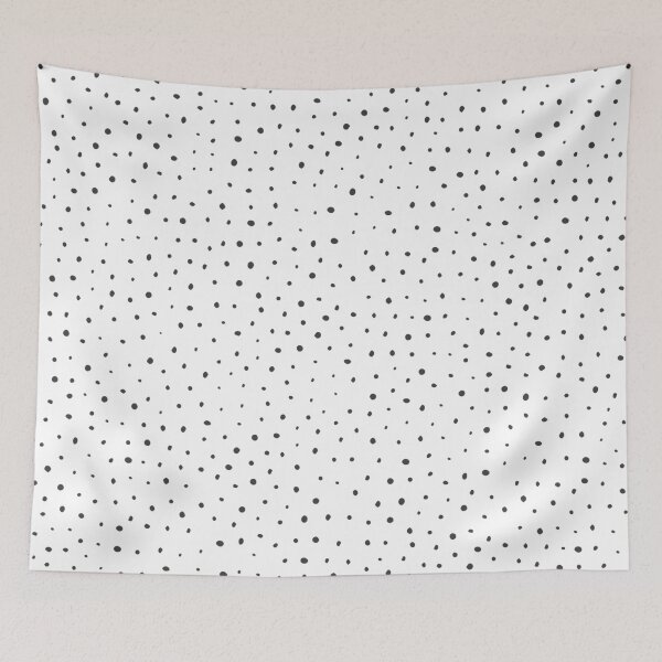 Item preview, Irregular Black Dots | Polka Dots Pattern designed and sold by KarolinaPaz.