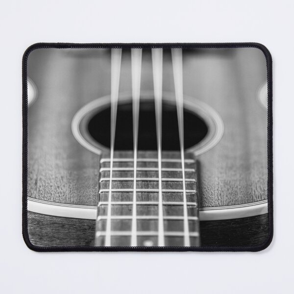 Item preview, Tenor Ukulele in Black and White designed and sold by Amy Mitchell.