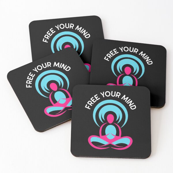 Item preview, Free Your Mind Meditation Design designed and sold by OnyxMoonDesigns.