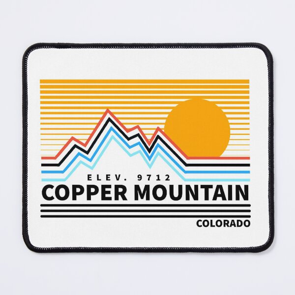 Item preview, Copper Mountain Colorado Vintage Retro Hiking, Snowboarding Adventure Skiing designed and sold by tmartinezta.
