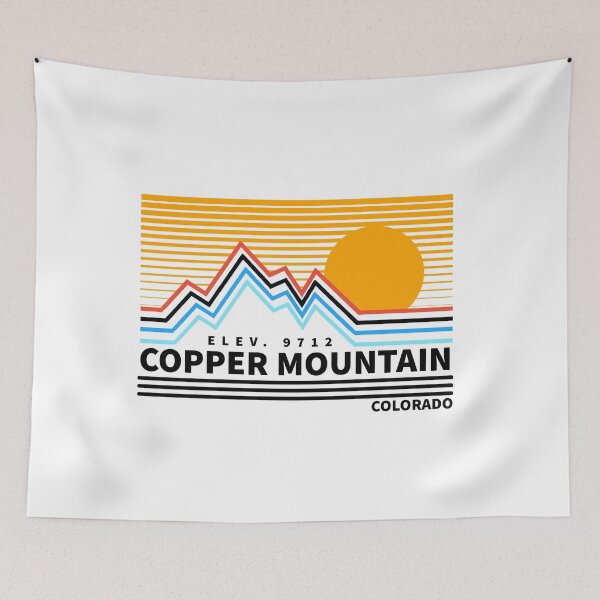 Item preview, Copper Mountain Colorado Vintage Retro Hiking, Snowboarding Adventure Skiing designed and sold by tmartinezta.
