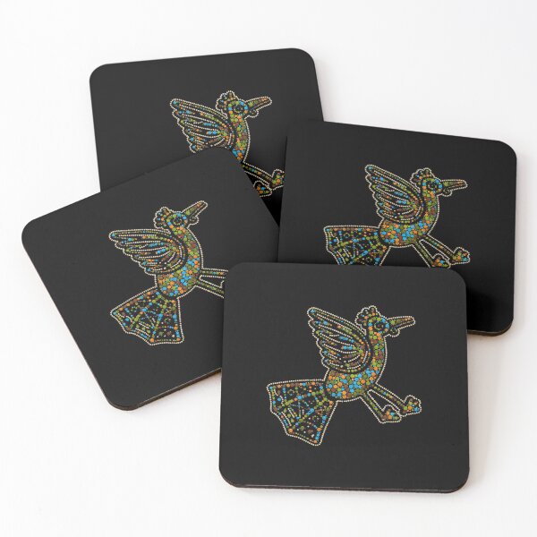 Item preview, Aboriginal Dot Art Bird  designed and sold by SeriRieke.