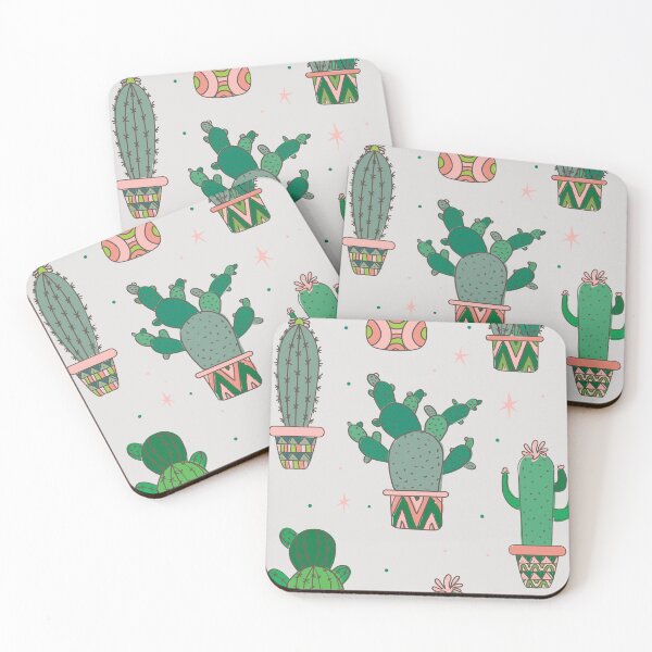 Item preview, cactus & Succulent pattern designed and sold by hobbystore0-0.