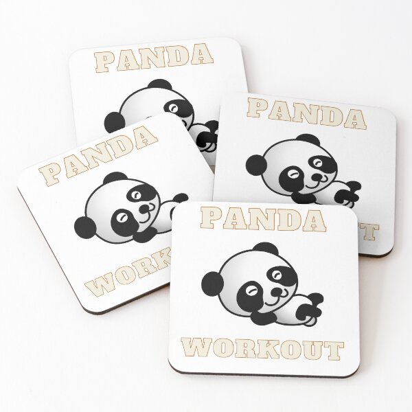 Item preview, Panda Funny Workout T-Shirt  designed and sold by JamesScottArt.