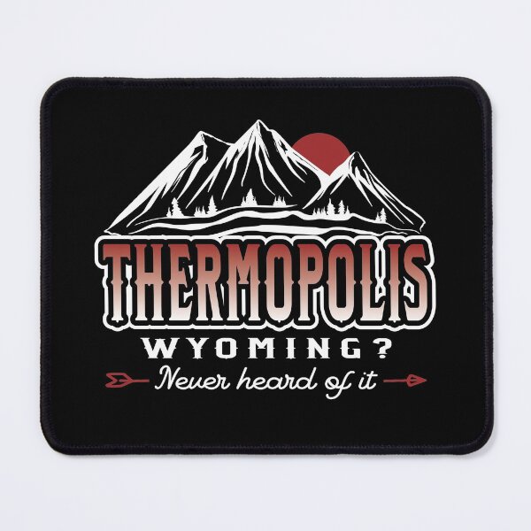 Item preview, Thermopolis Wyoming WY Conspiracy Theory designed and sold by NoBonesLife.
