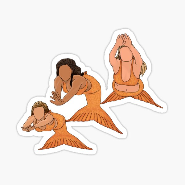 Mako Mermaids Sticker for Sale by Gabrswea