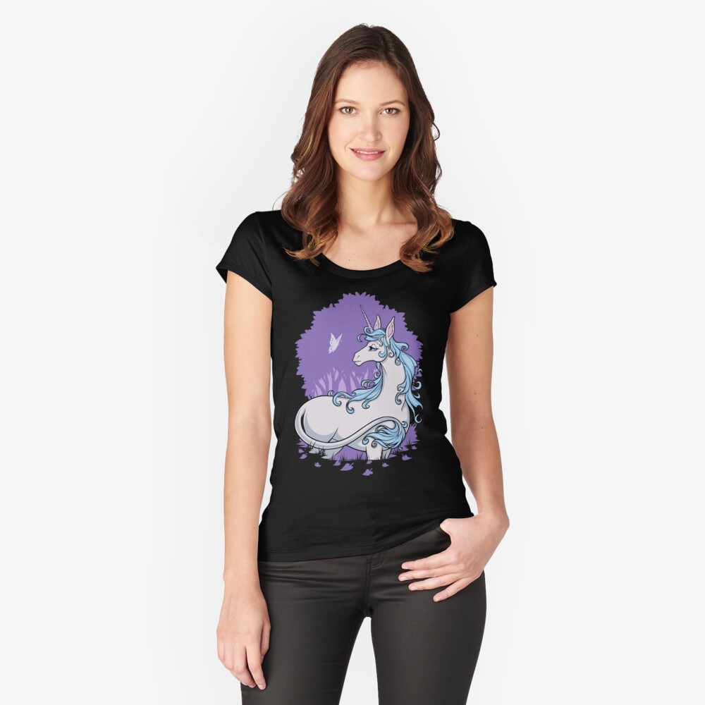 Item preview, Fitted Scoop T-Shirt designed and sold by cybercat.