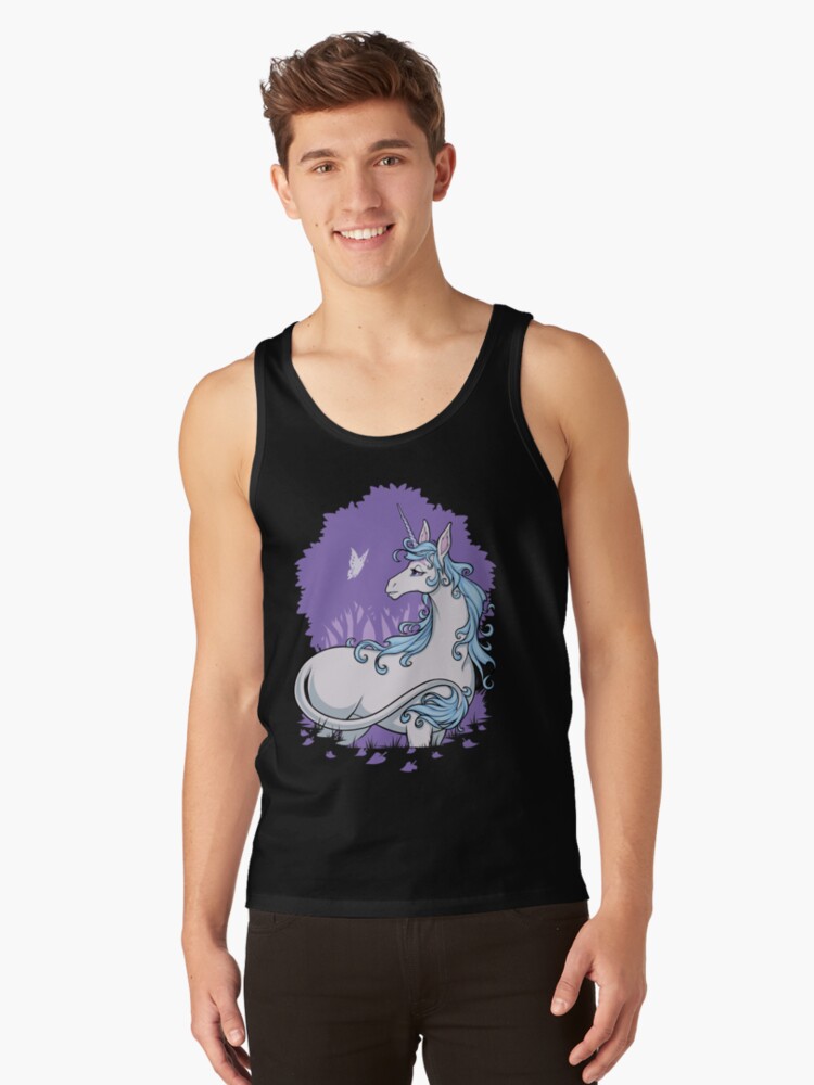 Thumbnail 1 of 3, Tank Top, The Last Unicorn's Forest designed and sold by cybercat.
