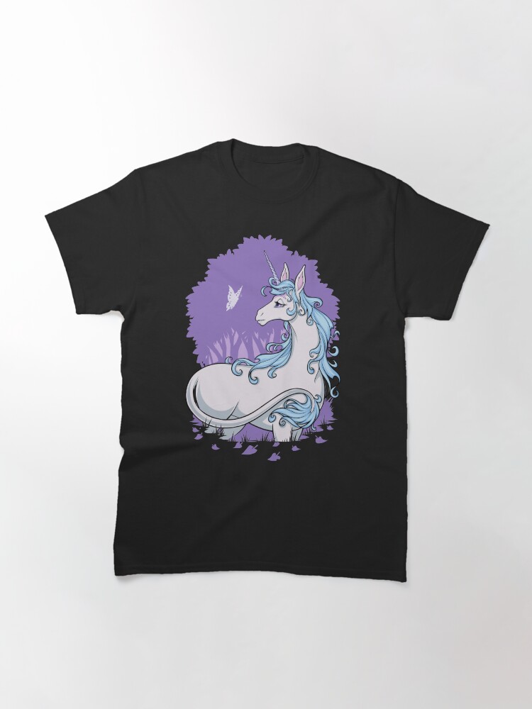 Thumbnail 3 of 7, Classic T-Shirt, The Last Unicorn's Forest designed and sold by cybercat.