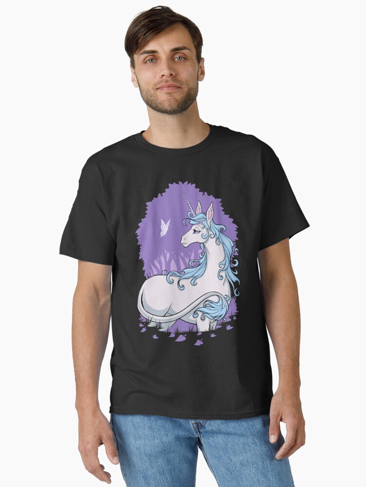 Thumbnail 1 of 7, Classic T-Shirt, The Last Unicorn's Forest designed and sold by cybercat.