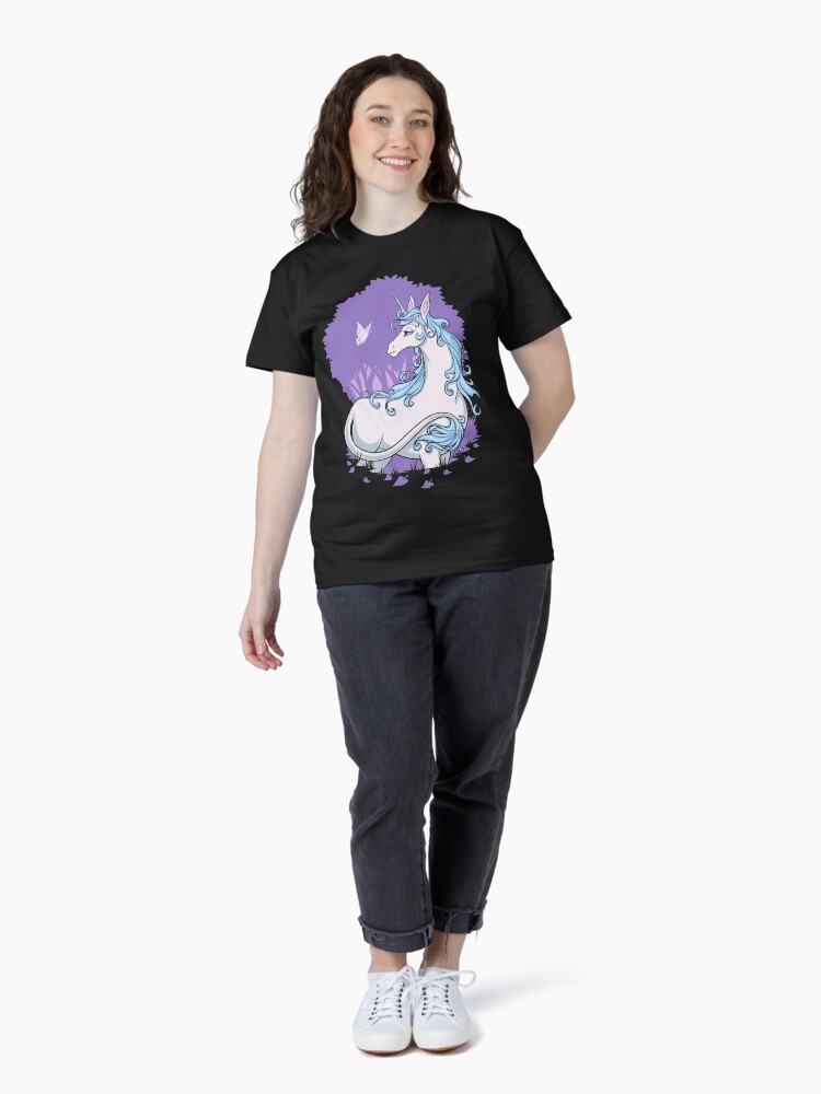 Thumbnail 4 of 7, Classic T-Shirt, The Last Unicorn's Forest designed and sold by cybercat.