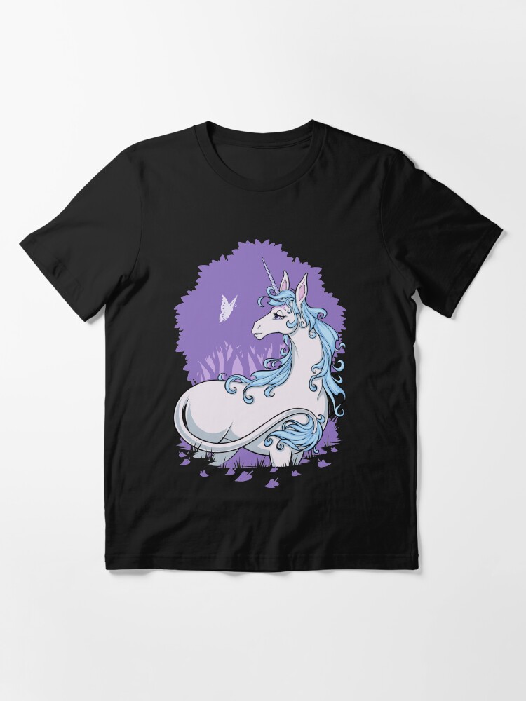 Thumbnail 3 of 7, Essential T-Shirt, The Last Unicorn's Forest designed and sold by cybercat.
