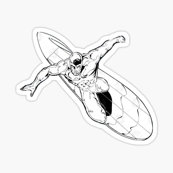 Item preview, Silver Surfer 4  designed and sold by SeriRieke.