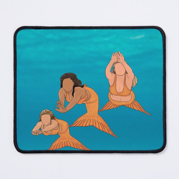 H2o Mermaids Art Board Print for Sale by Bluezorel