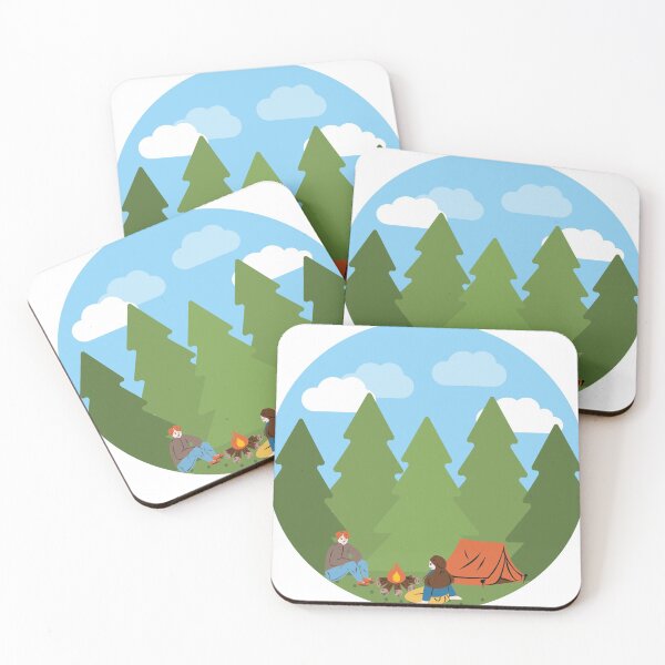 Item preview, Camping couple designed and sold by sophia5d.