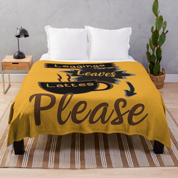 Item preview, Leggings, Leaves, Lattes Please! designed and sold by ShowMePride.