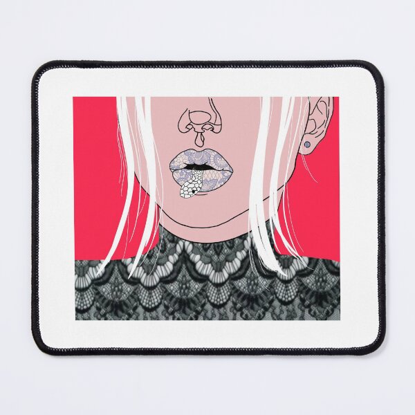 Item preview, Frazzled Medusa - Lace Lips designed and sold by Octa Ivy.