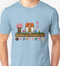 Animal Crossing Pixel house Unisex T-Shirt