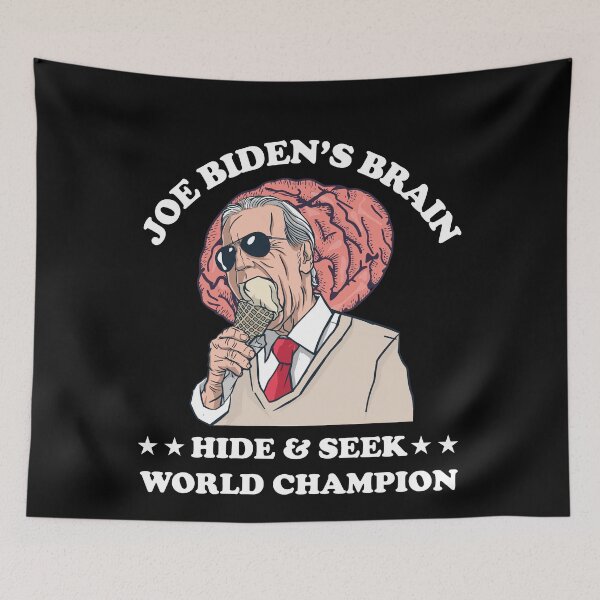 Item preview, Anti Joe Biden - Biden's Brain Hide & Seek World Champion designed and sold by wdyoungblood.