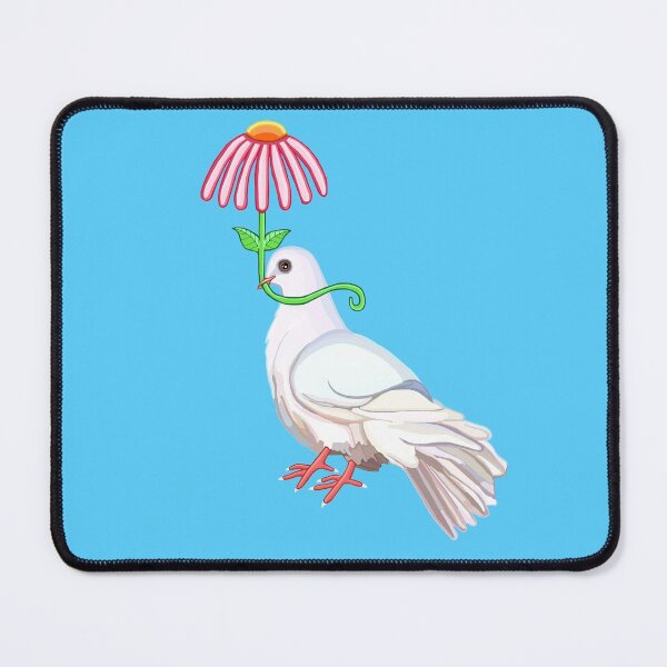 Item preview, Dove with Flower Umbrella designed and sold by Deborah Camp.