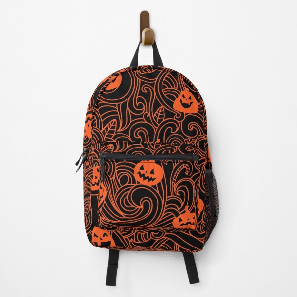 Item preview, halloween seamless pumpkins pattern designed and sold by cutecrazytshirt.