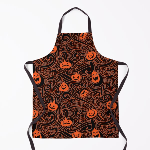 Item preview, halloween seamless pumpkins pattern designed and sold by cutecrazytshirt.